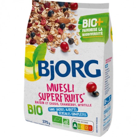 BJORG Muesli superfruits Bio - 375g