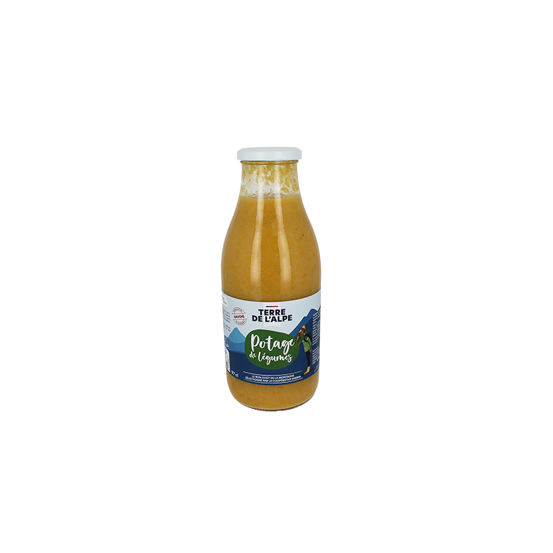 TERRE DE L'ALPE Soupe de Légumes - 970ml TERRE DE L'ALPE Soupe de Légumes - 970ml